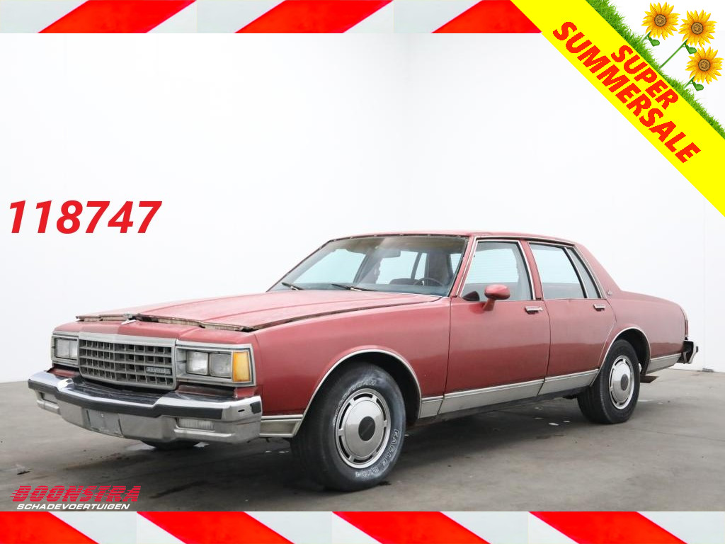 Chevrolet Caprice 5.7 350ci V8 Aut. Airco Elek Ramen 1983.