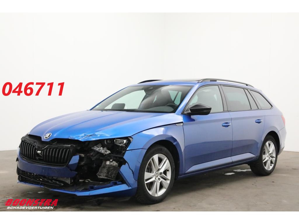 Škoda Superb Combi 2.0 TSI 280 PK 4x4 Sportline Pano LED ACC Memory LRHZ 50.618 km!