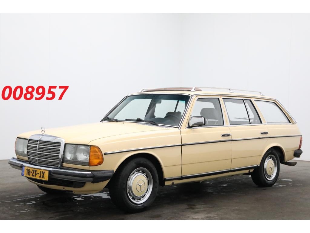 Mercedes-Benz 300-serie 300 TD Combi Aut. W123 Radio AHK + extra wielset!