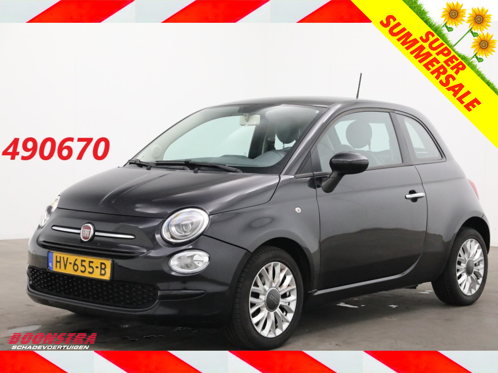 Fiat 500 0.9 TwinAir Aut. Popstar Bluetooth Navi Airco Camera 62.277 km!