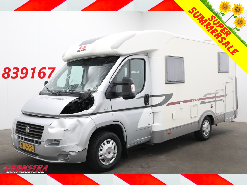 Adria  Sport 572 SL Dakairco Solar Schotel Fietsendrager Luifel Cruise 94.496 km!