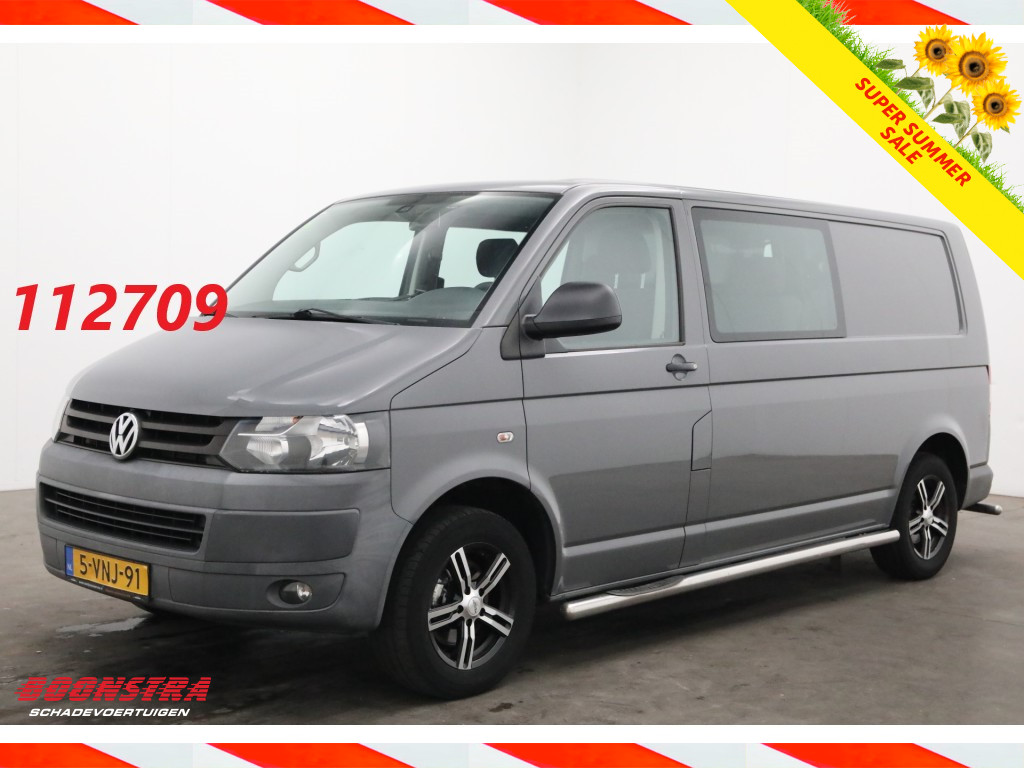 Volkswagen Transporter 2.0 TDI DSG L2-H1 DoKa 5-Pers. Airco Cruise PDC AHK