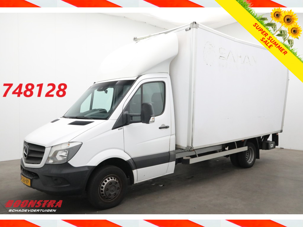 Mercedes-Benz Sprinter 516 BlueTEC 7G-Tronic LBW Bak-Klep Navi Airco Cruise Dhollandia