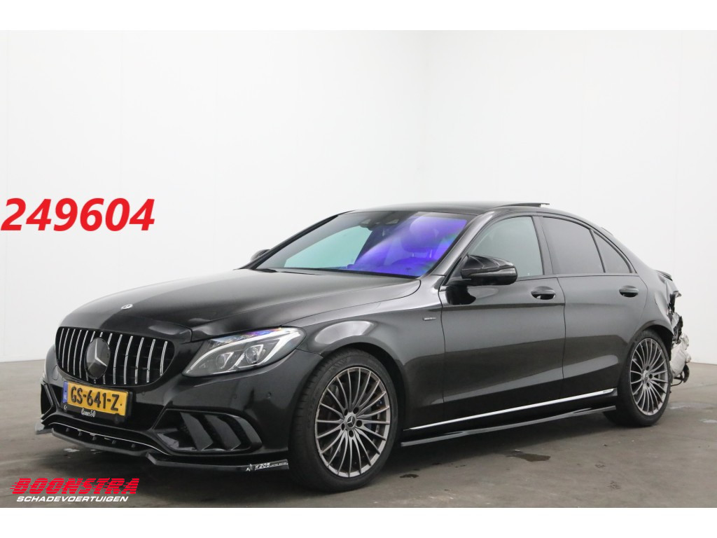 Mercedes-Benz C-Klasse 350 e AMG Pano LED ACC Burmester Leder Camera SHZ
