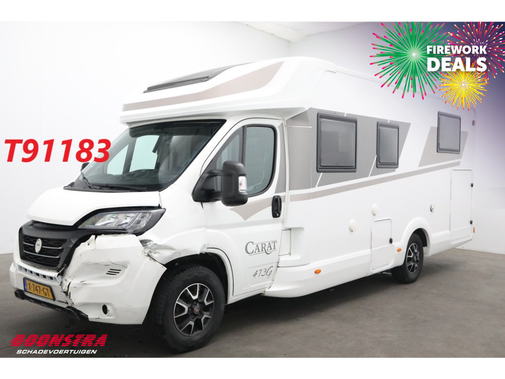 Mc Louis  Carat 473 2.2 MJ Solar Garage Hefbed Single Beds TV Leder Airco Cruise