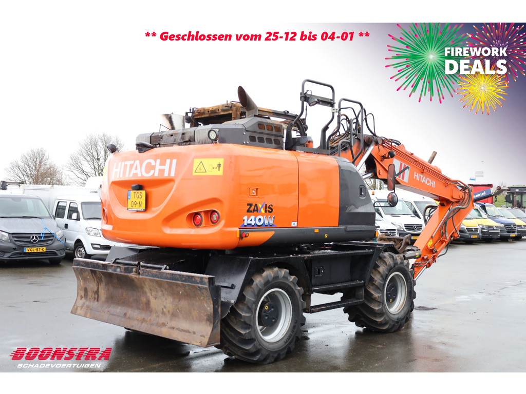 Hitachi ZX140W-6 BY 2021 8.200 Uur - Boonstra