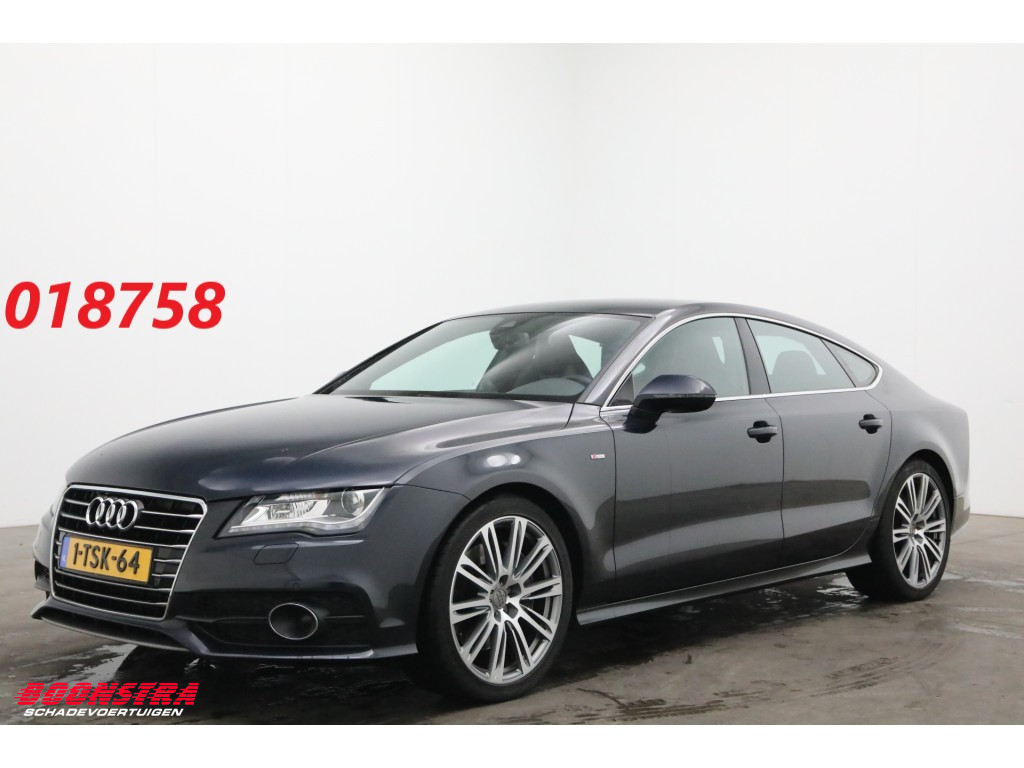 Audi A7 Sportback 3.0 TDI BiT Quattro S-Line Orig. NL. ACC Bose Memory Leder AHK 160.605 km!