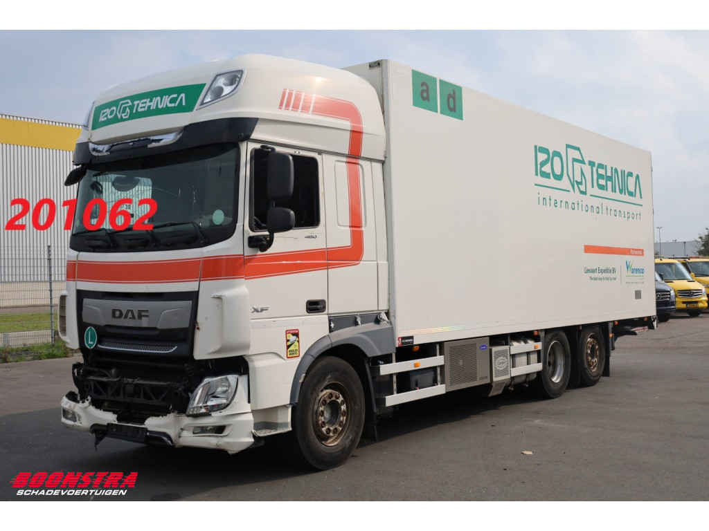 DAF  XF 480 LBW Bak-Klep LBW Dhollandia Leder 6X2