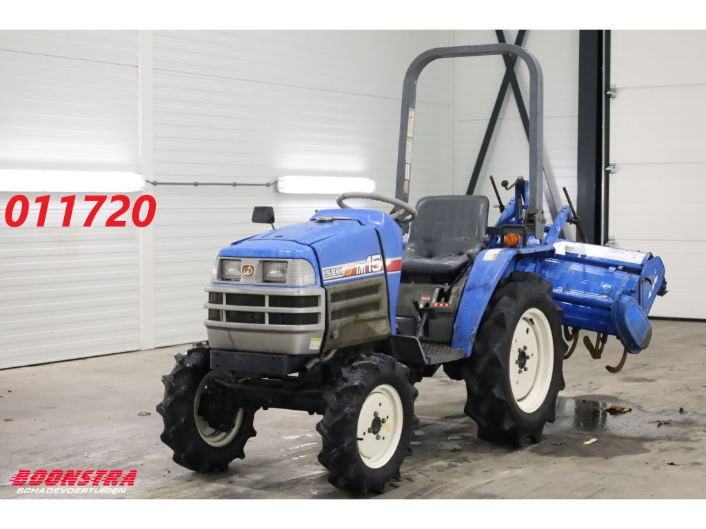 Iseki  TM15 11 KW Minitraktor + Frees 419 Uur