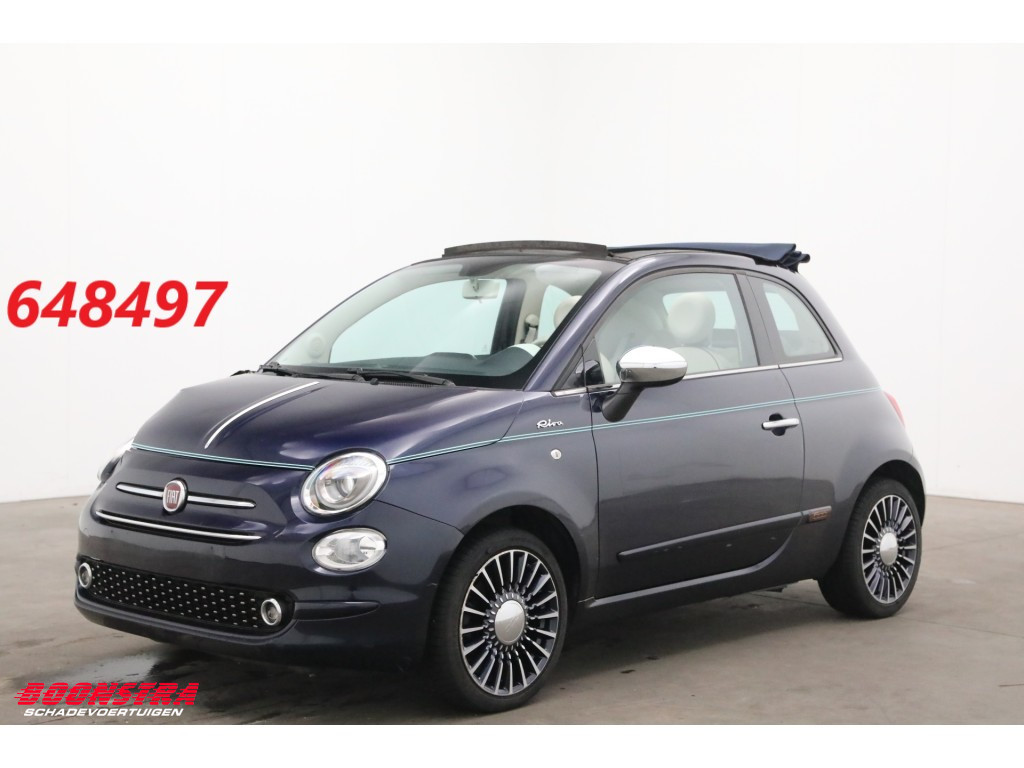 Fiat 500C 1.2 Riva Leder Navi Airco PDC