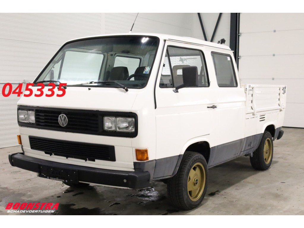 Volkswagen Transporter T3 1.7 D Pritsche DoKa 6-Pers AHK