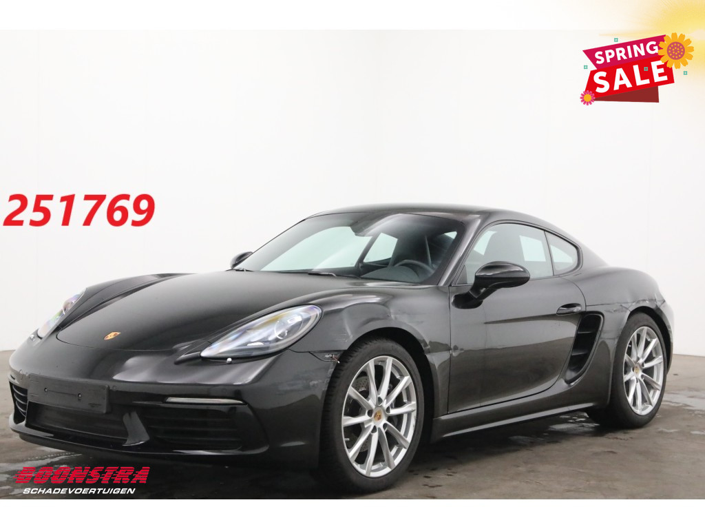 Porsche 718 Cayman 2.0 Aut. BiXenon Navi Clima Cruise Camera SHZ PDC 24.672 km!