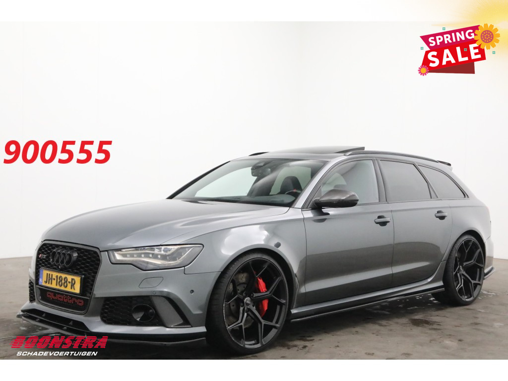 Audi RS6 Avant 4.0 TFSI Quattro Pano Matrix ACC Memory Bose HUD 360°