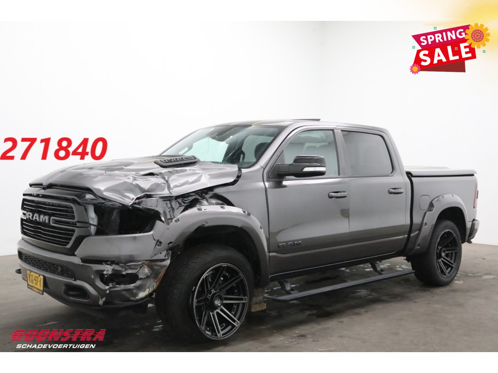 Dodge Ram 1500 5.7 V8 LPG 4x4 Crew Cab Laramie Pano LED Ventilatie LRHZ Camera AHK