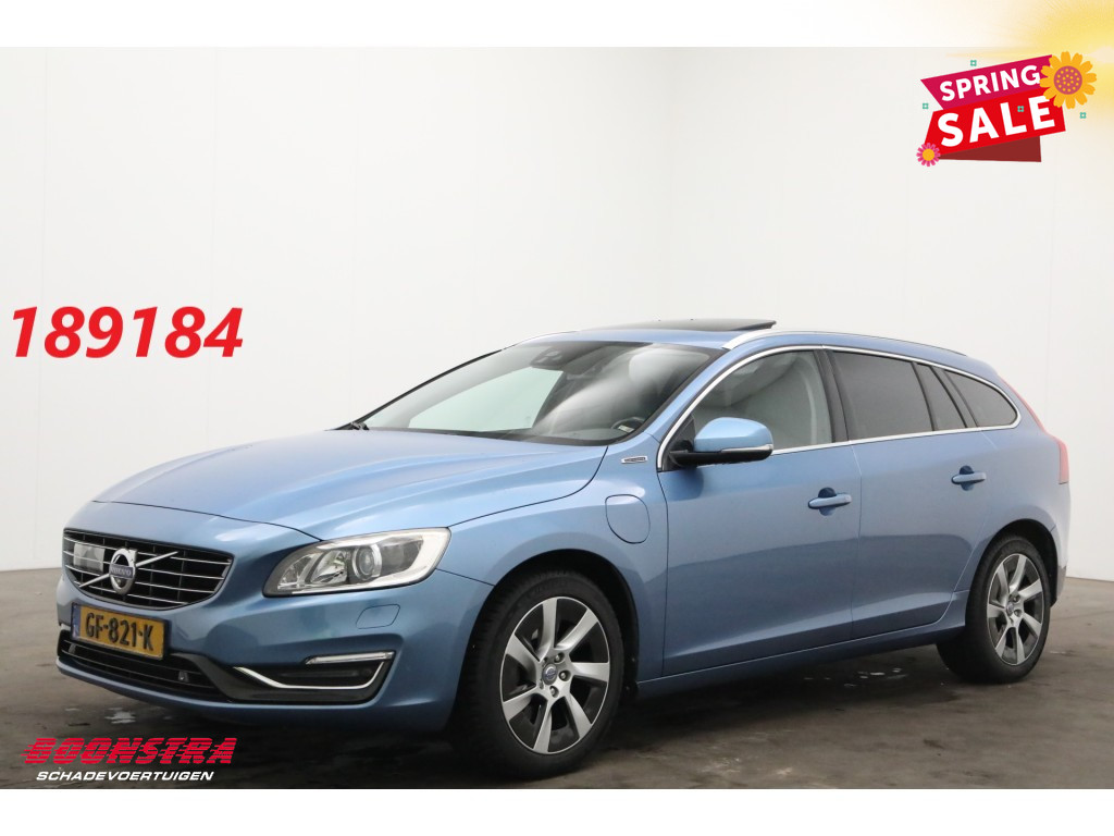 Volvo V60 2.4 D6 AWD Plug-In Hybrid Summum Schuifdak ACC Memory Camera LRHZ AHK