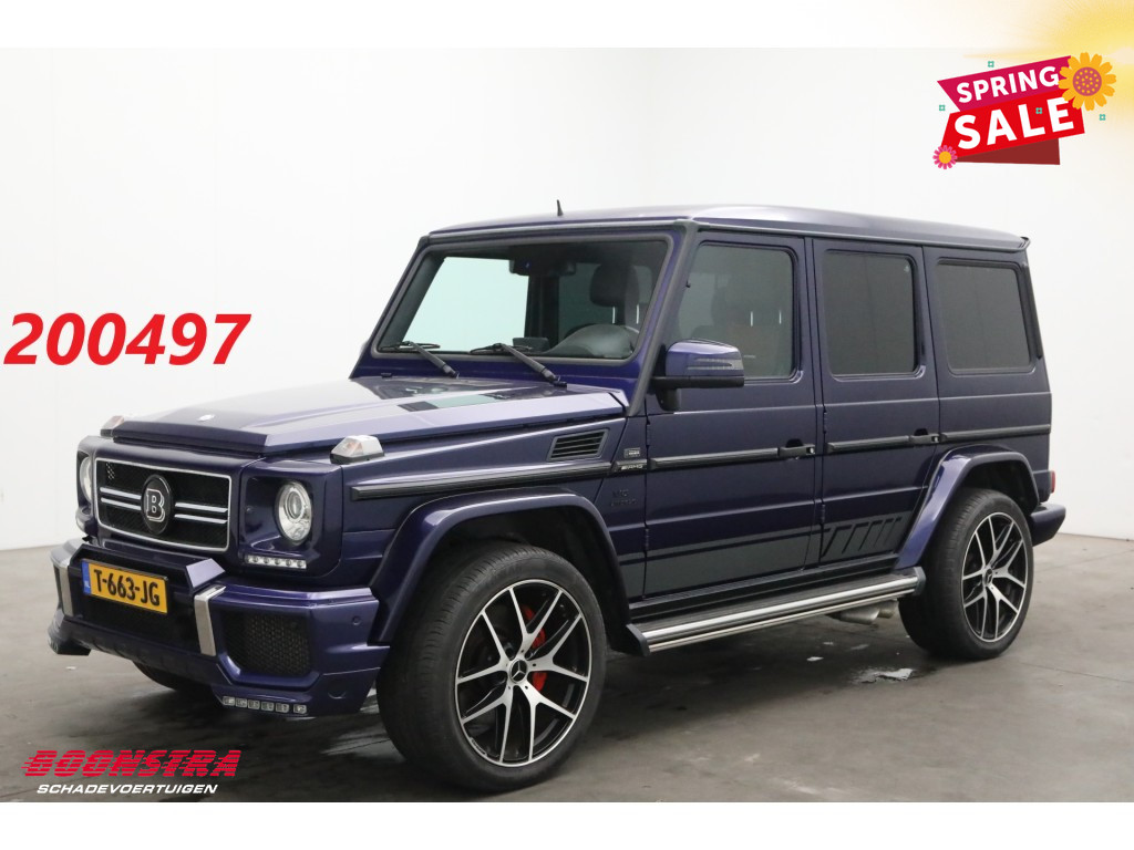 Mercedes-Benz G-Klasse AMG 63 Station Brabus Schuifdak Leder ACC H/K Memory BiColor Leder AHK