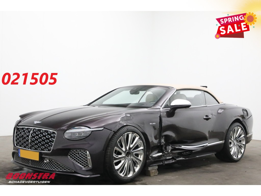 Bentley Continental GTC 4.0 V8 Hybrid Mulliner Ceramic HUD ACC Memory 360° 4.606 km!