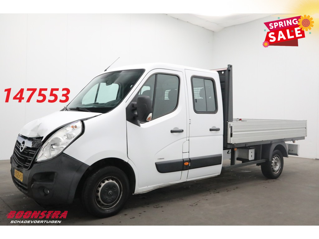 Opel Movano 2.3 CDTI BiT Pritsche DoKa 7-Pers. Navi Clima Cruise AHK