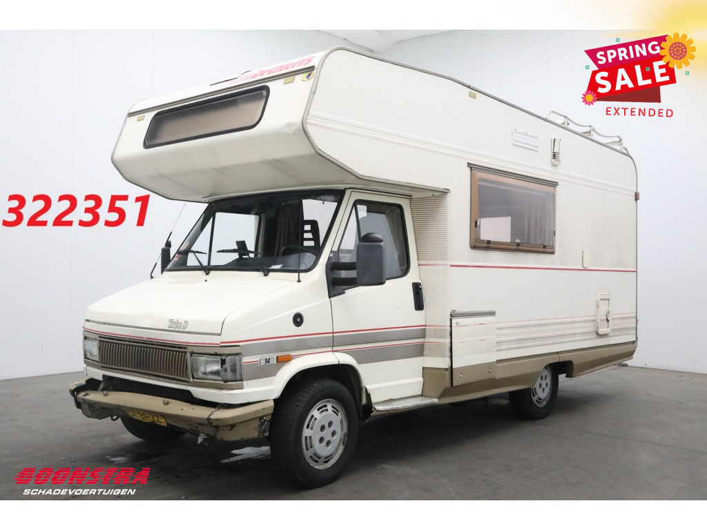 Dethleffs  Globetrotter Turbo D Luifel Fietsendrager