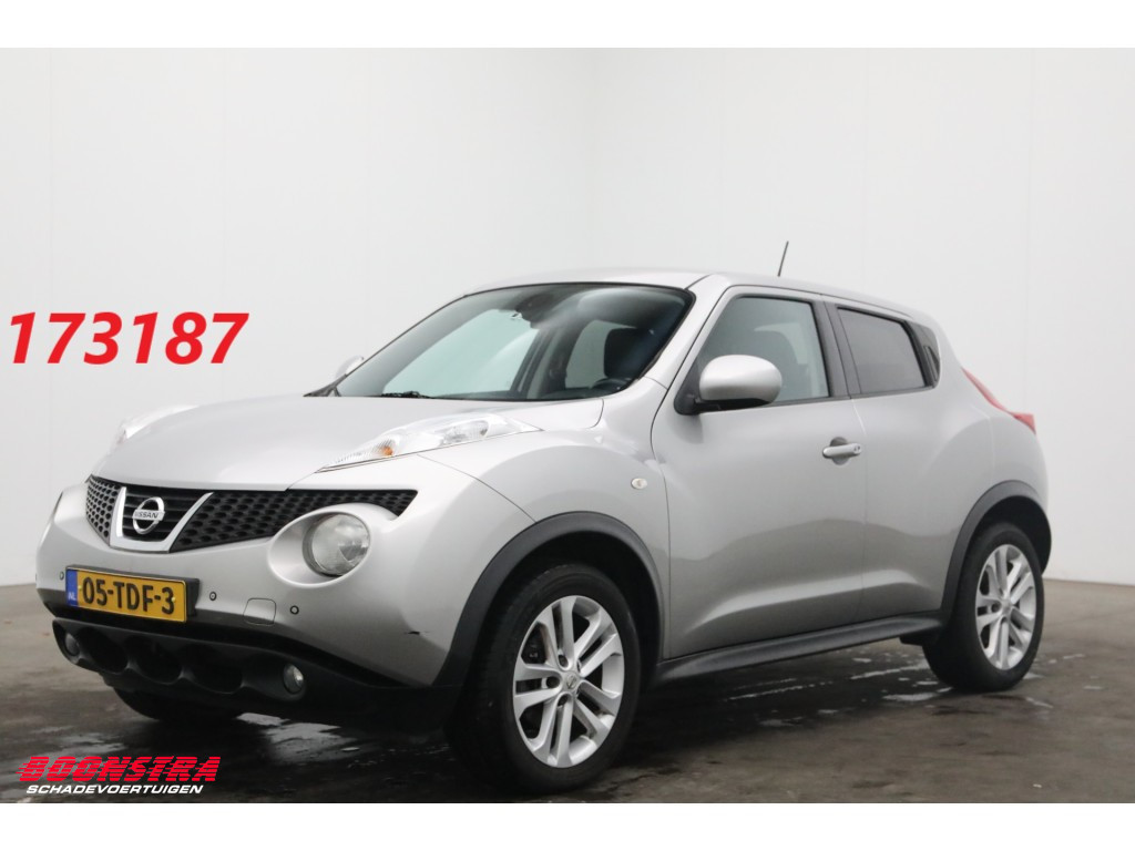 Nissan Juke 1.6 Aut. Tekna Leder Navi Clima Cruise Camera PDC AHK 125.753 km!