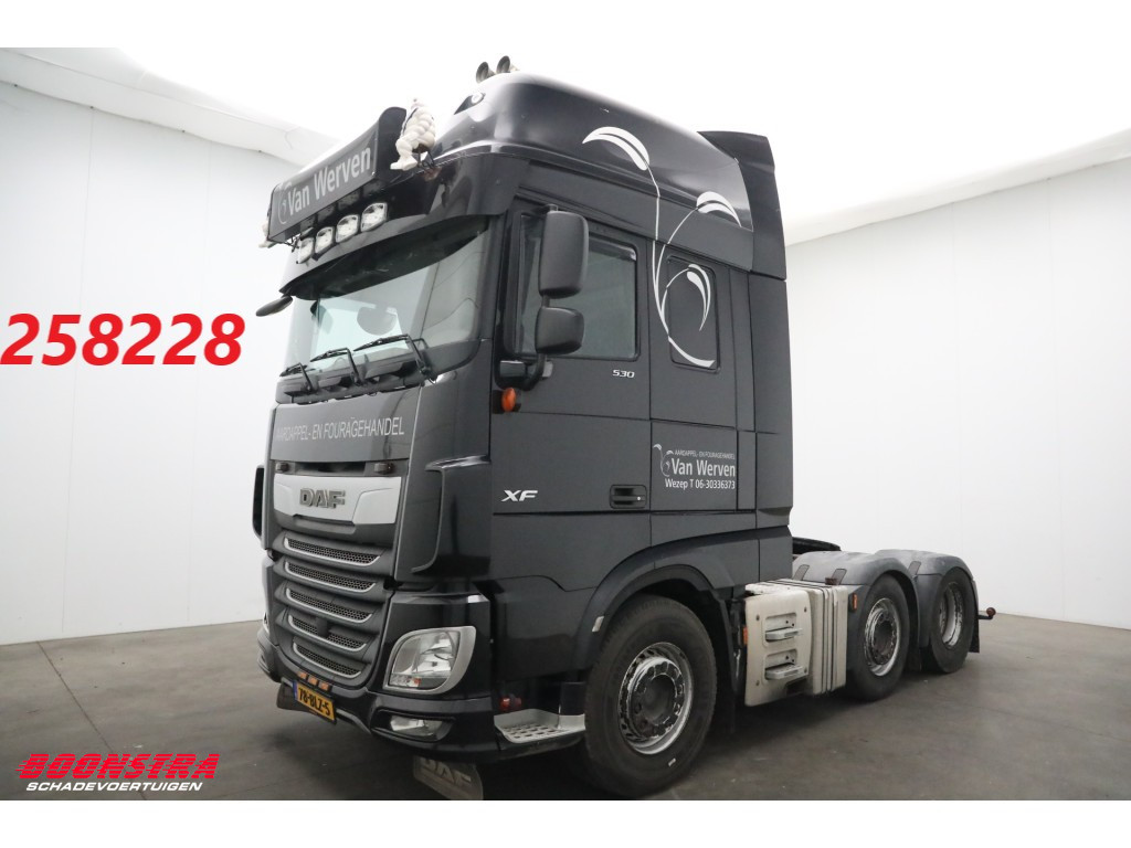 DAF  XF 530 FTG Manual Full Air ACC PTO Hydrauliek Lift Stuur 6X2 Euro 6