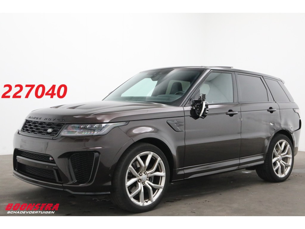 Land Rover Range Rover Sport SVR 5.0 V8 Pano LED Memory Meridian Camera