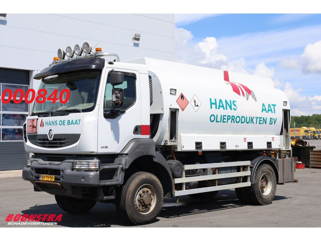 Renault  Kerax 380.19 4X4 Manual 2x6400L Kraftstoff Blatt/Blatt Euro 5