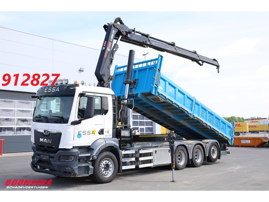MAN  TGS 35.510 8X4 Kipper Hiab X-Hipro 232 E-3 119.097 km!