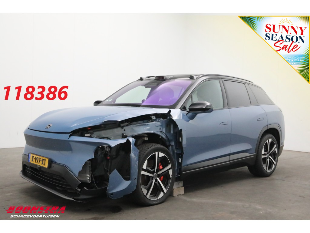 NIO EL7 100 kWh !Ohne Batterie! HUD ACC Clima Navi Memory Leder SHZ Camera 360° PDC