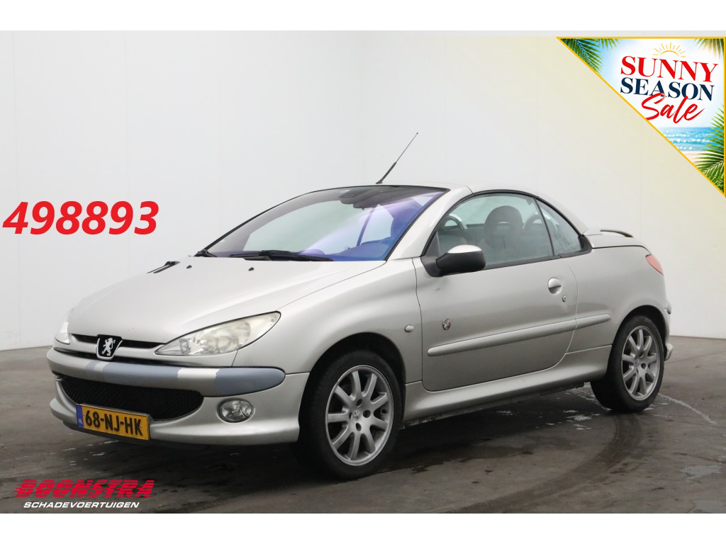Peugeot 206 CC 1.6-16V Roland Garros Hardtop Clima Leder