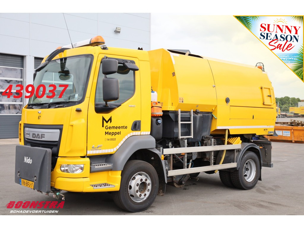 DAF  LF 180 Johnston VT651 Kehrmaschine RHD 109.812km! Euro 6
