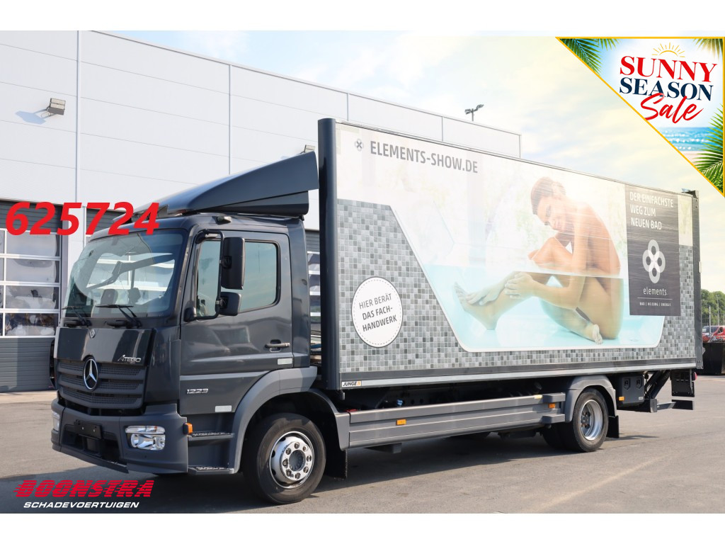 Mercedes-Benz  Atego 1223 Koffer 7.5m Palfinger 1500kg LBW Euro 6 138.543 km!
