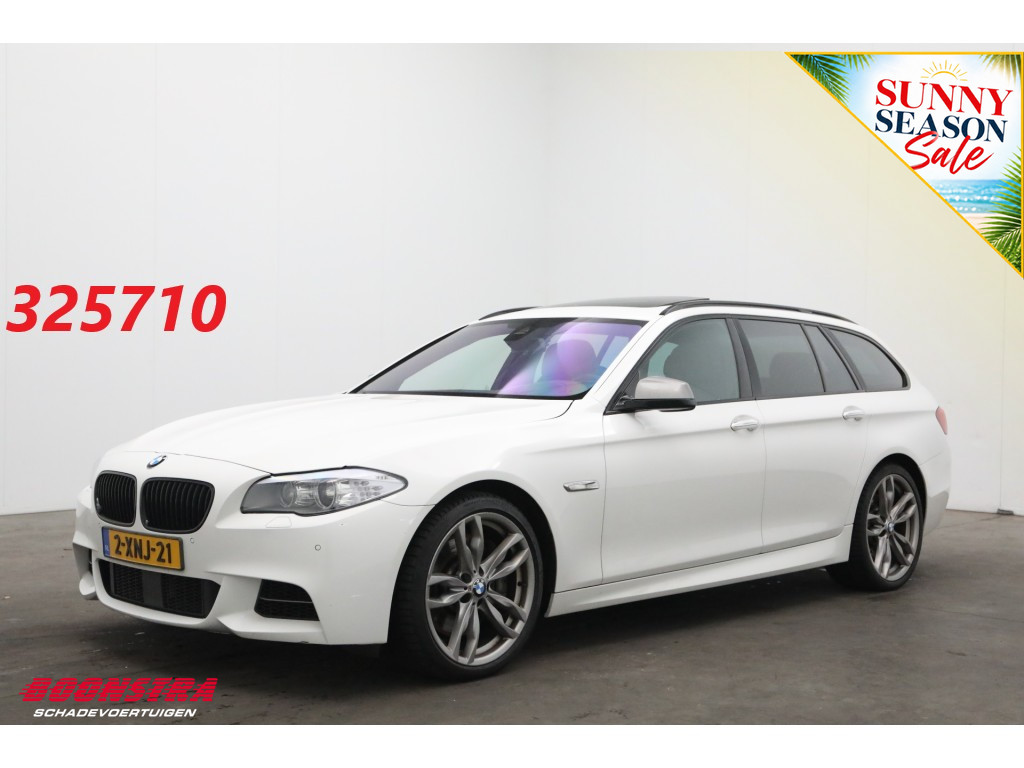 BMW 5 Serie Touring M 550d AUT XDrive HUD Pano ACC Memory Leder SHZ LrHZ Navi Camera PDC