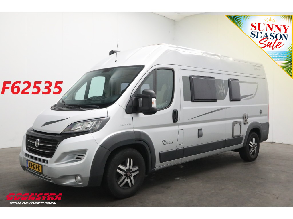 Karmann-Mobil  Davis 590 2.3 MJ Luifel Dwarsbed Airco Cruise Camera 92.045 km!