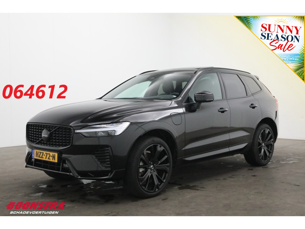 Volvo XC60 2.0 T6 Plug-in hybrid AWD Plus Black Edition Pano Schuif/kantel ACC Navi SHZ LrHZ Clima Camera PDC