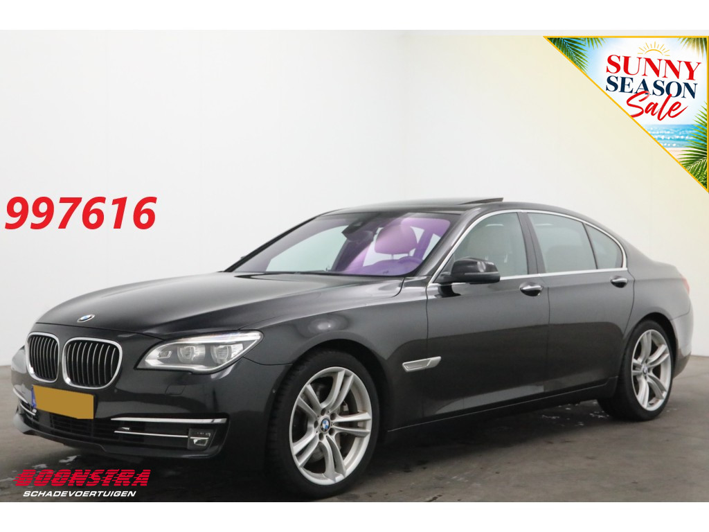 BMW 7 Serie 750i xDrive HE Org.NL! Schuifdak HUD ACC Navi Leder Memory SHZ Camera PDC
