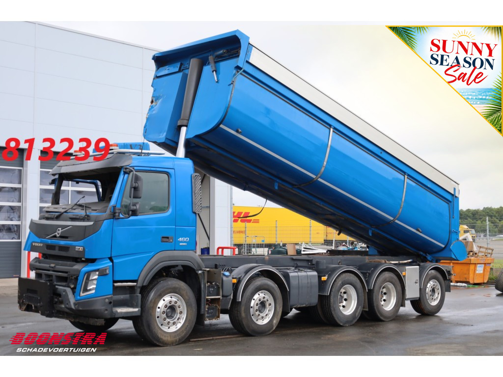 Volvo  FMX 460 Kipper 10X4 Alcoa Standairco PTO Euro 6