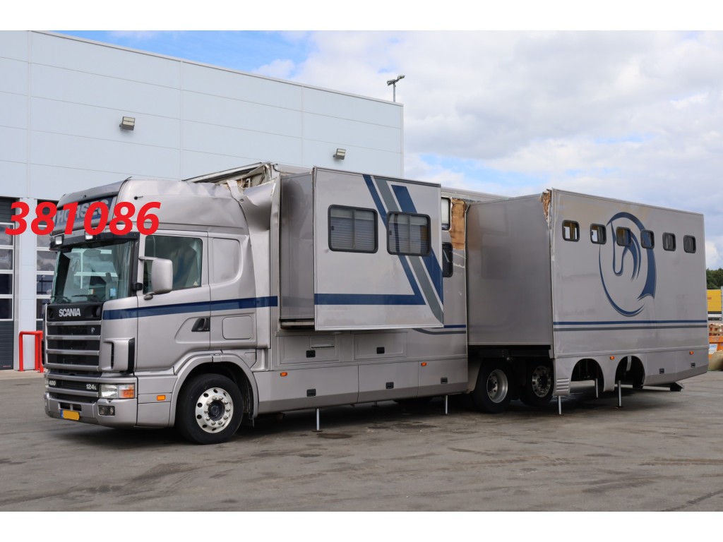 Scania  R 400 124 LB 6X2 Pop-out 6-Boxes Reydams Wohnmobil