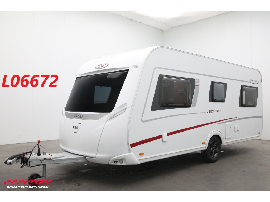 LMC  Munsterland Musica 490E Mover Luifel Rondzit Lengte bed