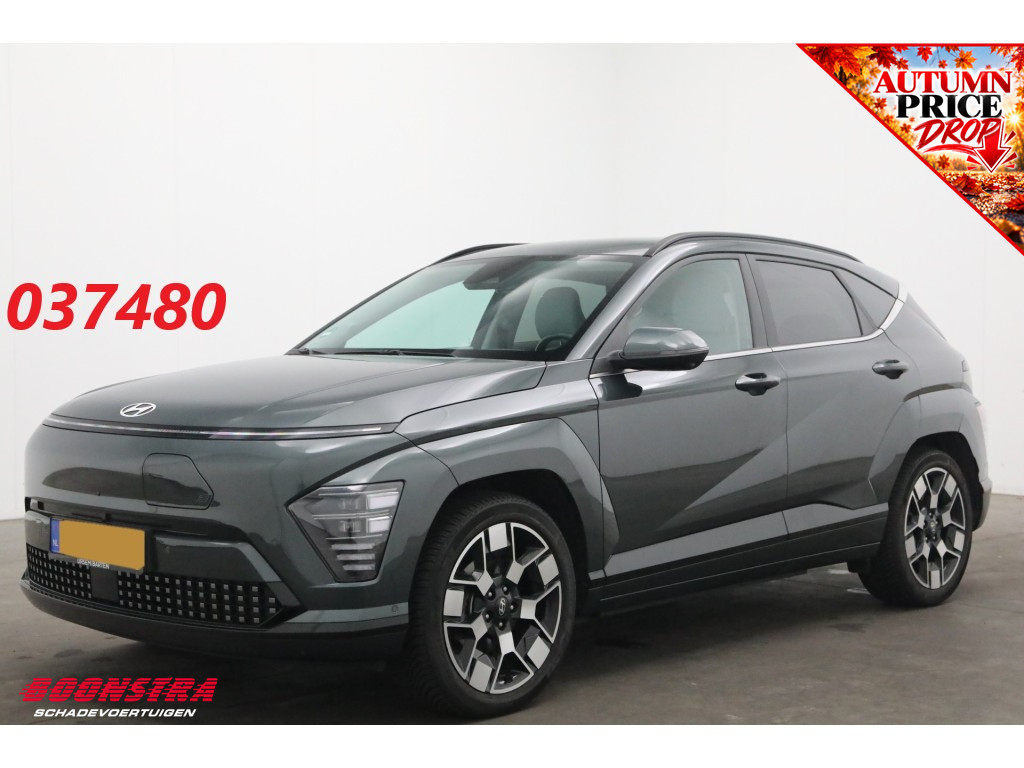 Hyundai KONA Electric Premium 65.4 kWh Bose HUD ACC Navi Leder Memory SBL LrHZ Virtual Apple/Android Camera PDC Clima