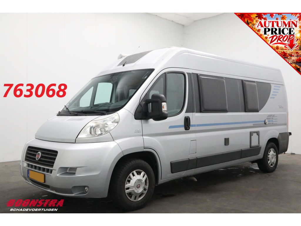 Adria  Twin 2.3 M. Jet Dwarsbed Middenkeuken Treinzit Cruise Airco