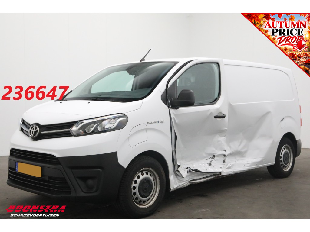 Toyota PROACE Electric Worker Live 75 Cruise Apple/Android Camera PDC Airco