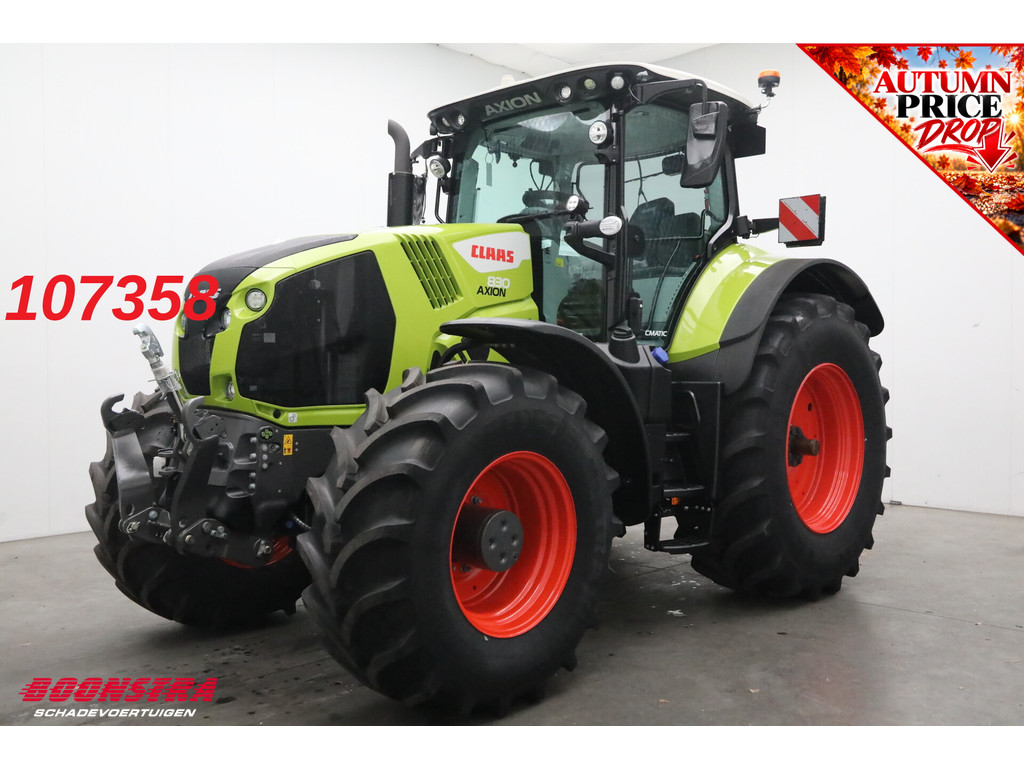 Claas  Axion 830 Cmatic Cebis Fronthef GPS Pilot 5-Hrs!!!